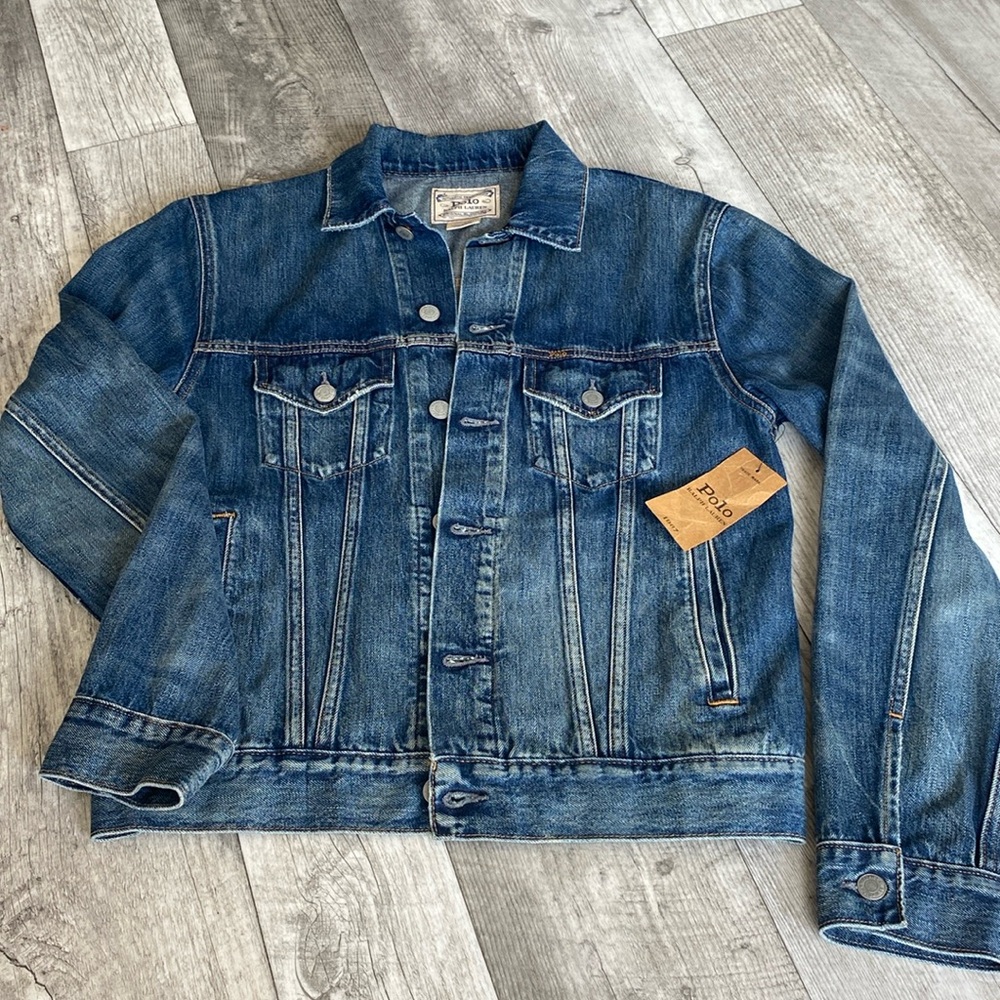 Polo Ralph Lauren American Flag Denim Jacket